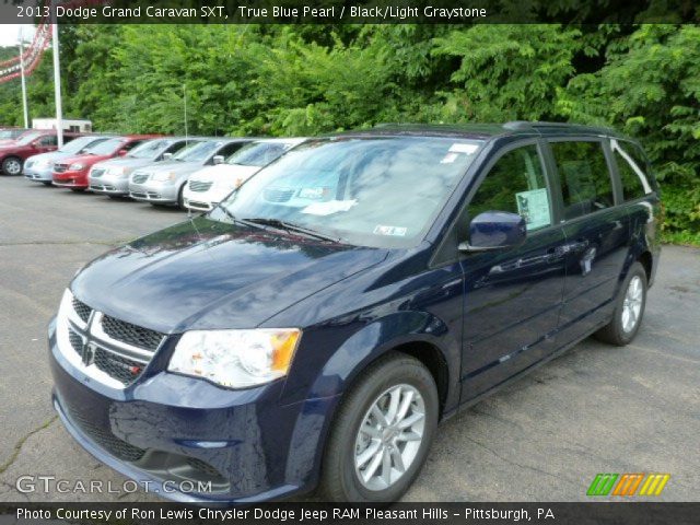 2013 Dodge Grand Caravan SXT in True Blue Pearl