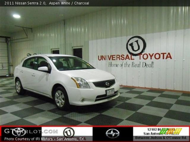 2011 Nissan Sentra 2.0 in Aspen White