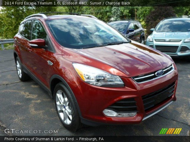 2014 Ford Escape Titanium 1.6L EcoBoost 4WD in Sunset