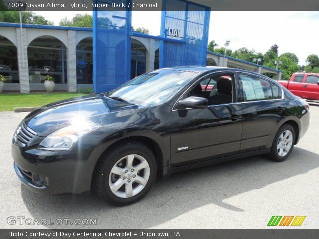 2009 Nissan altima hybrid black #5