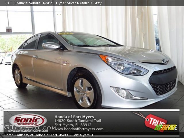 2012 Hyundai Sonata Hybrid in Hyper Silver Metallic
