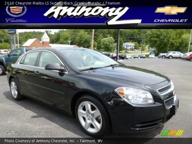 2010 Chevrolet Malibu LS Sedan in Black Granite Metallic