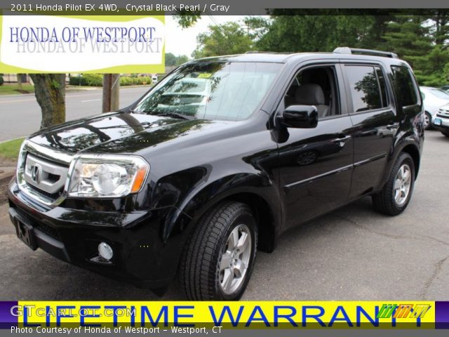 2011 Honda Pilot EX 4WD in Crystal Black Pearl