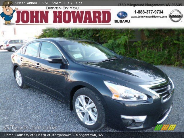 2013 Nissan Altima 2.5 SL in Storm Blue