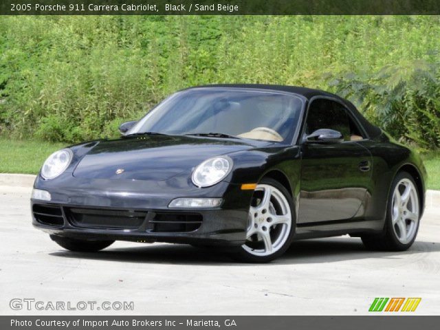 2005 Porsche 911 Carrera Cabriolet in Black