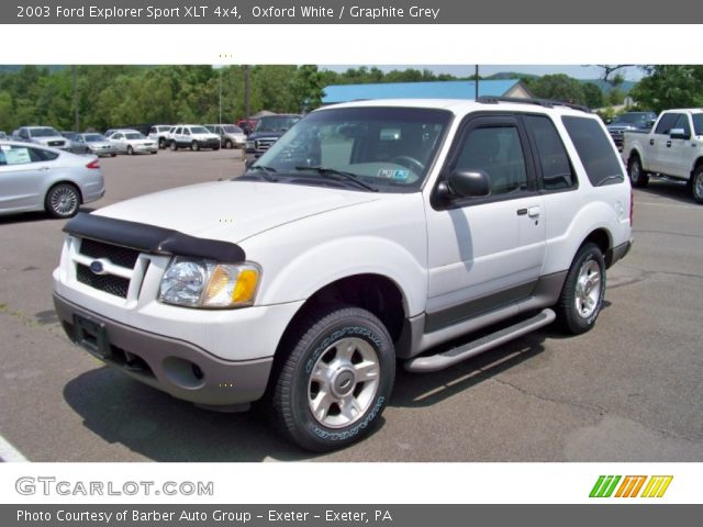 2003 Ford Explorer Sport XLT 4x4 in Oxford White