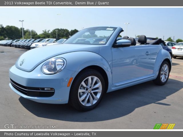 2013 Volkswagen Beetle TDI Convertible in Denim Blue