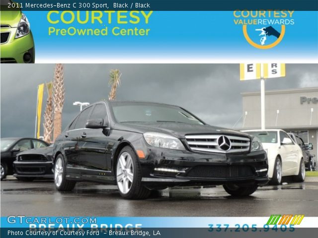 2011 Mercedes-Benz C 300 Sport in Black