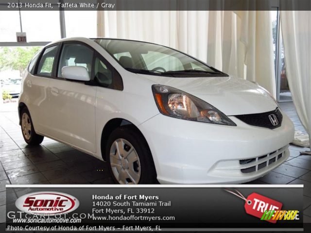 2013 Honda Fit  in Taffeta White