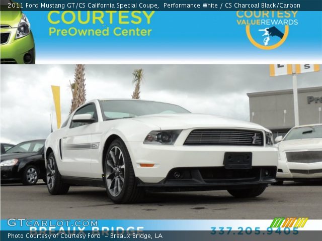 2011 Ford Mustang GT/CS California Special Coupe in Performance White