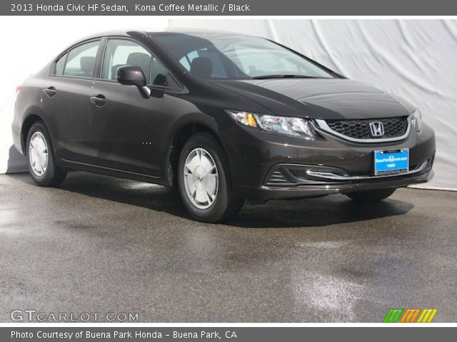2013 Honda Civic HF Sedan in Kona Coffee Metallic