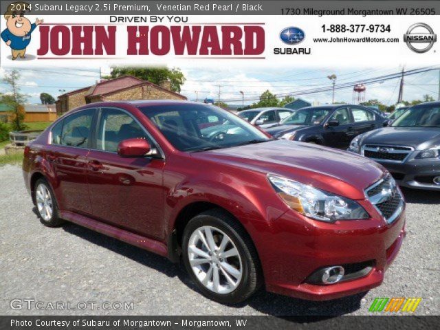 2014 Subaru Legacy 2.5i Premium in Venetian Red Pearl
