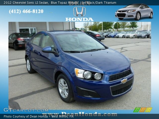 2012 Chevrolet Sonic LS Sedan in Blue Topaz Metallic