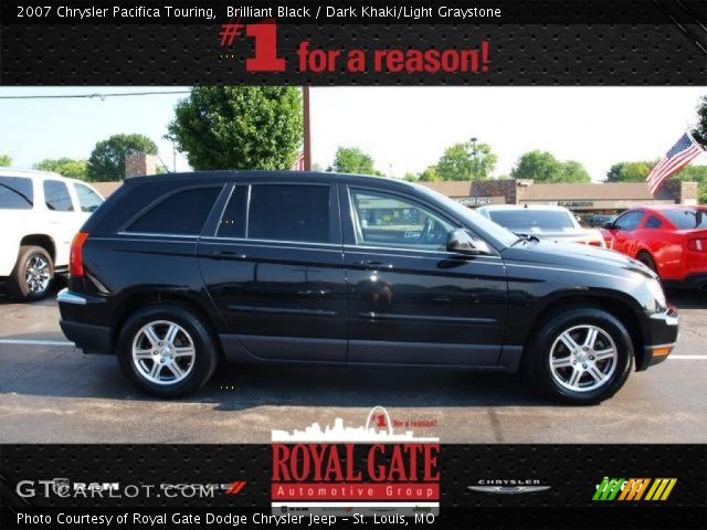 2007 Chrysler Pacifica Touring in Brilliant Black
