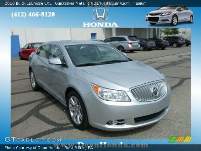 2010 Buick LaCrosse CXL in Quicksilver Metallic