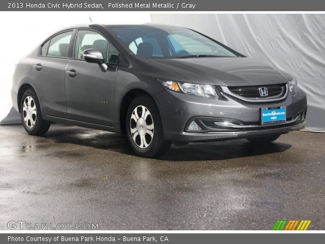 2013 Honda Civic Hybrid Sedan in Polished Metal Metallic