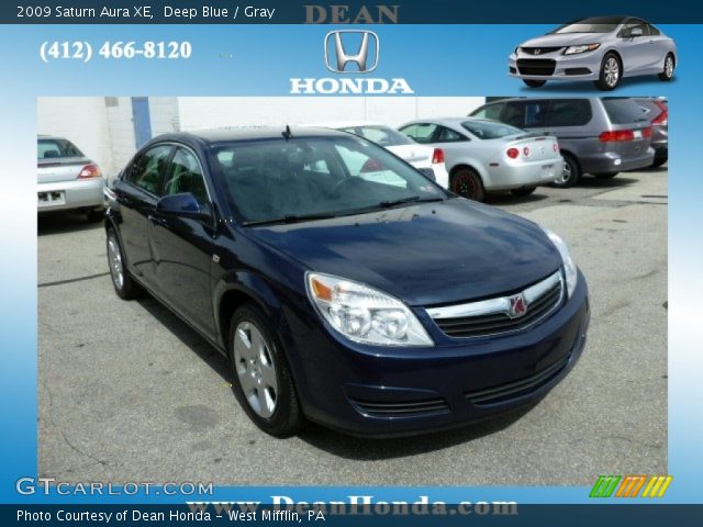 2009 Saturn Aura XE in Deep Blue