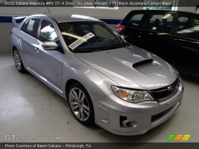 2012 Subaru Impreza WRX STi 4 Door in Ice Silver Metallic