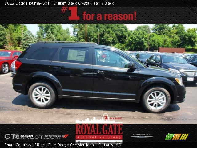 2013 Dodge Journey SXT in Brilliant Black Crystal Pearl