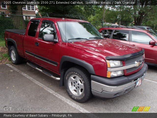 2005 Chevrolet Silverado 1500 Z71 Extended Cab 4x4 in Sport Red Metallic