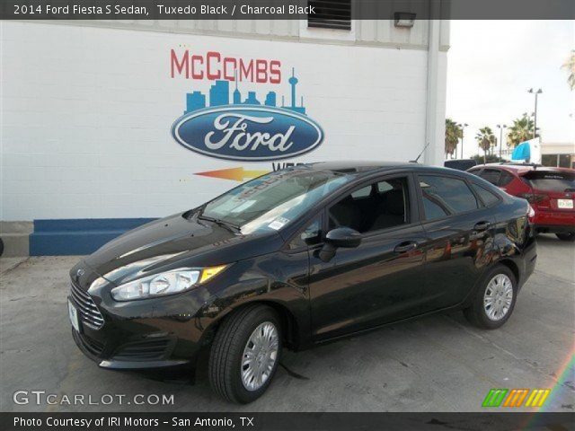 2014 Ford Fiesta S Sedan in Tuxedo Black
