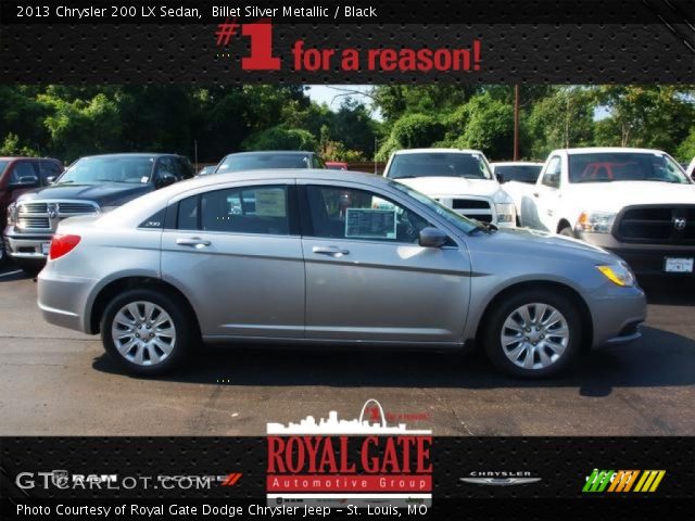 2013 Chrysler 200 LX Sedan in Billet Silver Metallic