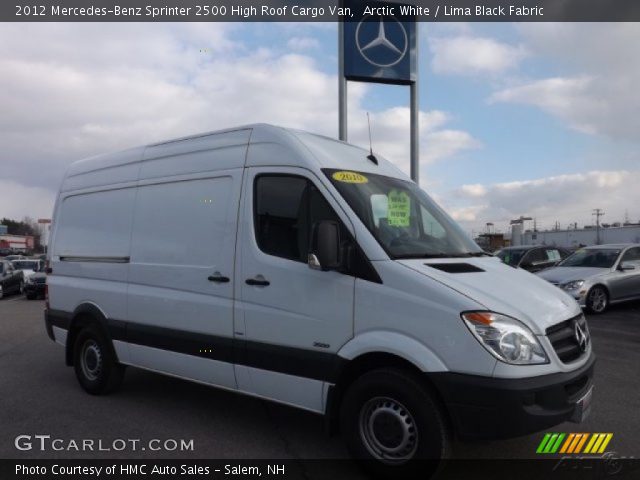 2012 Mercedes-Benz Sprinter 2500 High Roof Cargo Van in Arctic White