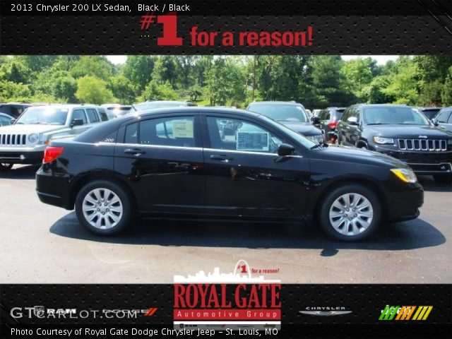 2013 Chrysler 200 LX Sedan in Black