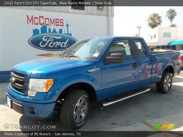 2013 Ford F150 STX SuperCab in Blue Flame Metallic