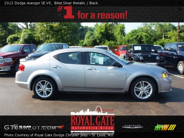 2013 Dodge Avenger SE V6 in Billet Silver Metallic