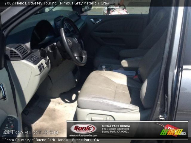 2007 Honda Odyssey Touring in Nimbus Gray Metallic