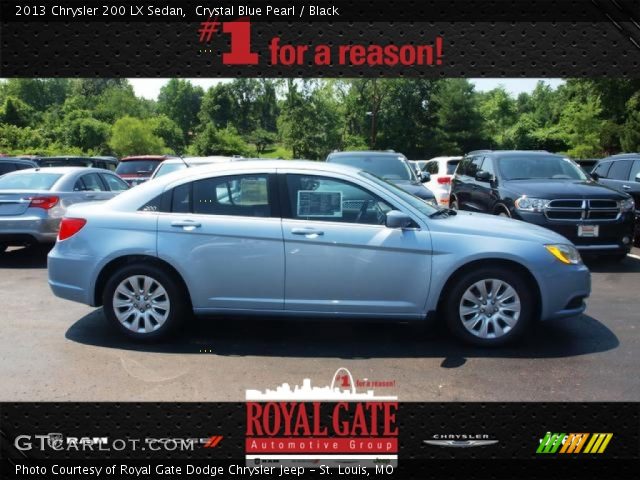 2013 Chrysler 200 LX Sedan in Crystal Blue Pearl