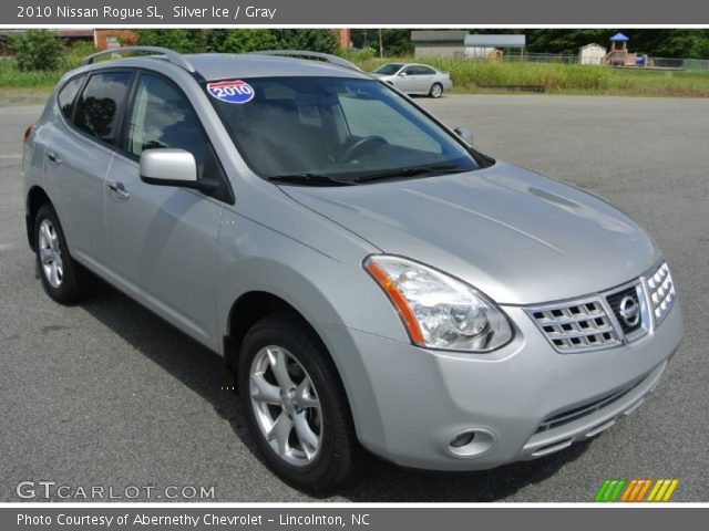 2010 Nissan Rogue SL in Silver Ice