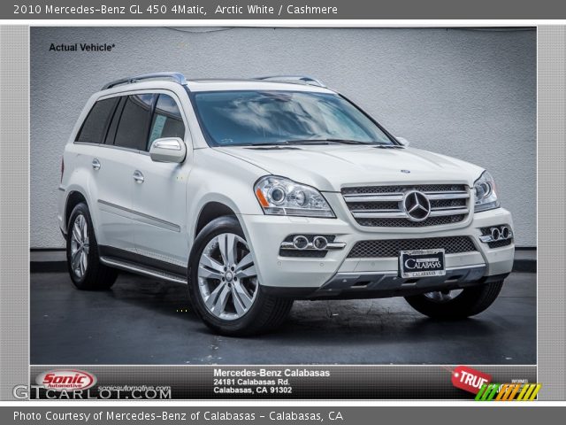 2010 Mercedes-Benz GL 450 4Matic in Arctic White