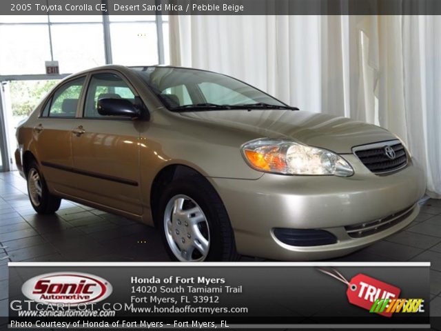 2005 Toyota Corolla CE in Desert Sand Mica