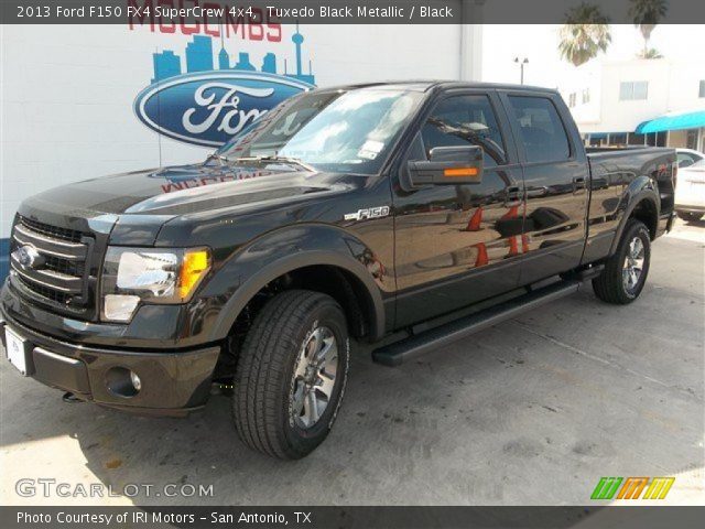 2013 Ford F150 FX4 SuperCrew 4x4 in Tuxedo Black Metallic