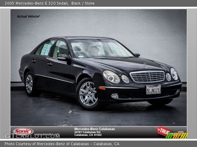 2005 Mercedes-Benz E 320 Sedan in Black