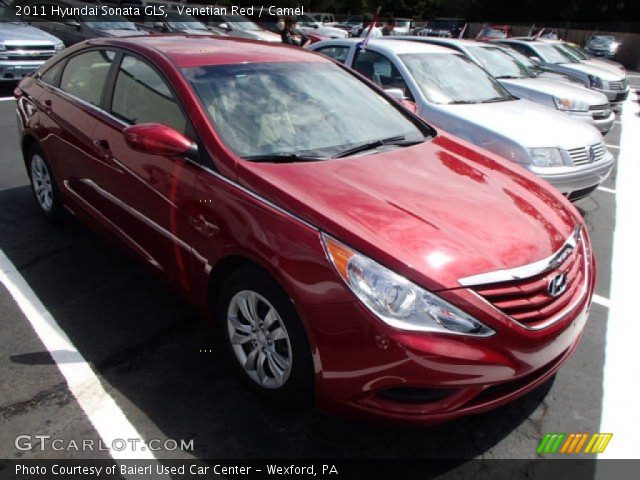 2011 Hyundai Sonata GLS in Venetian Red