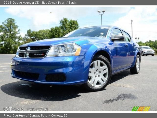 2013 Dodge Avenger SE in Blue Streak Pearl