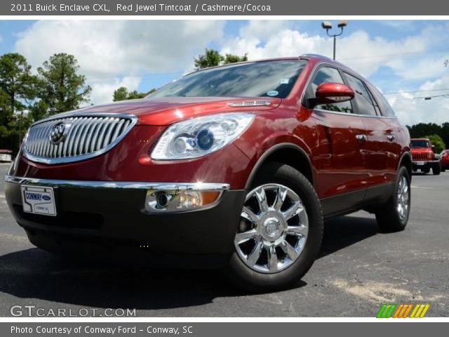 2011 Buick Enclave CXL in Red Jewel Tintcoat