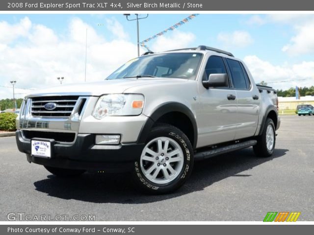 2008 Ford Explorer Sport Trac XLT 4x4 in Silver Birch Metallic