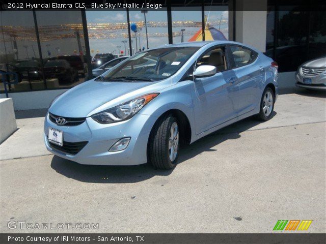 2012 Hyundai Elantra GLS in Blue Sky Metallic