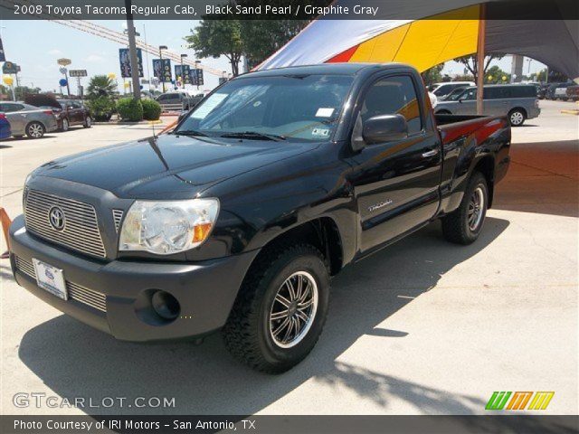 2008 Toyota Tacoma Regular Cab in Black Sand Pearl