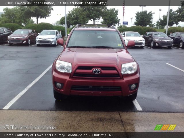 2006 Toyota 4Runner Limited in Salsa Red Pearl