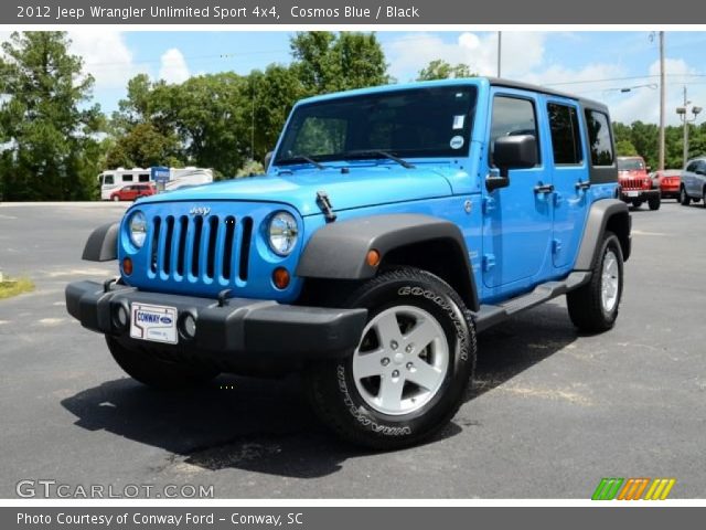 Cosmos blue jeep wrangler unlimited for sale #5