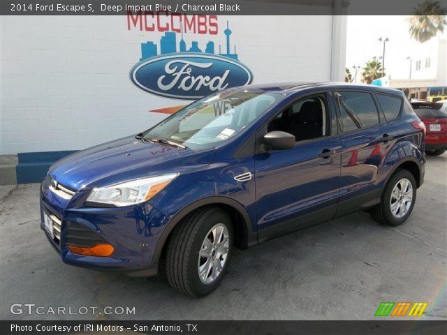 2014 Ford Escape S in Deep Impact Blue