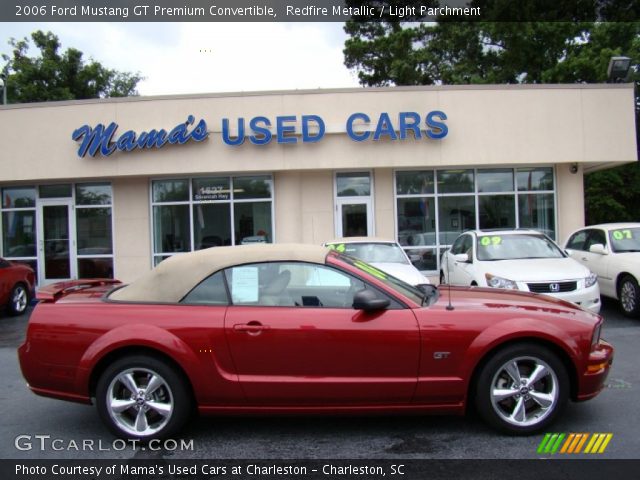 2006 Ford Mustang GT Premium Convertible in Redfire Metallic