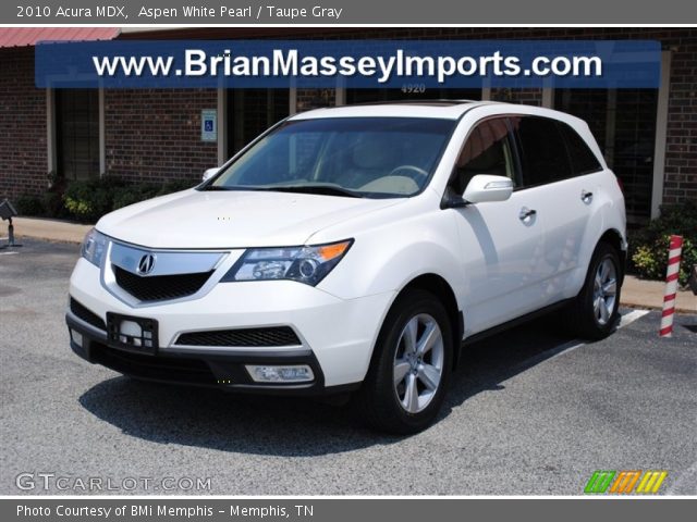 2010 Acura MDX  in Aspen White Pearl