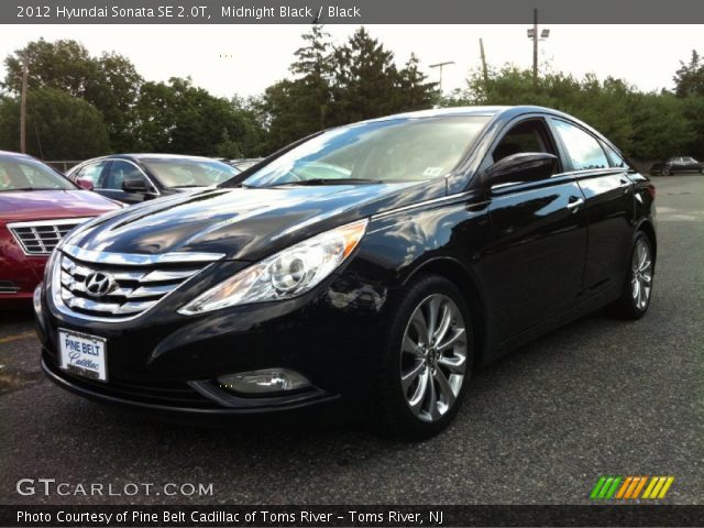 2012 Hyundai Sonata SE 2.0T in Midnight Black