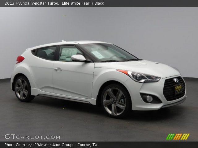 2013 Hyundai Veloster Turbo in Elite White Pearl